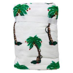 Tommy Bahama Home Hula Days Set of 2 Christmas Hand Towels Palm Trees Print